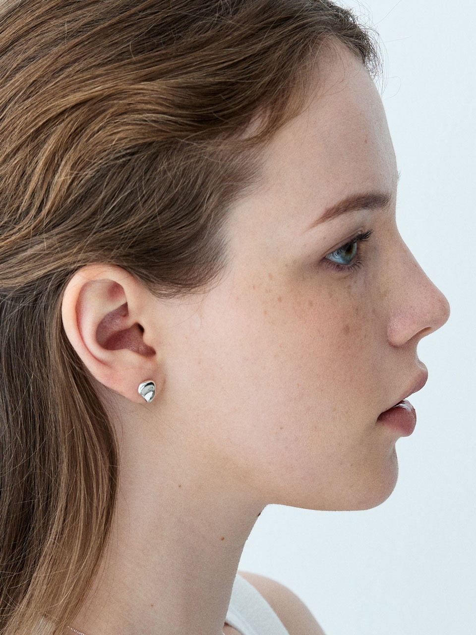 [silver925]discliche small volume earring